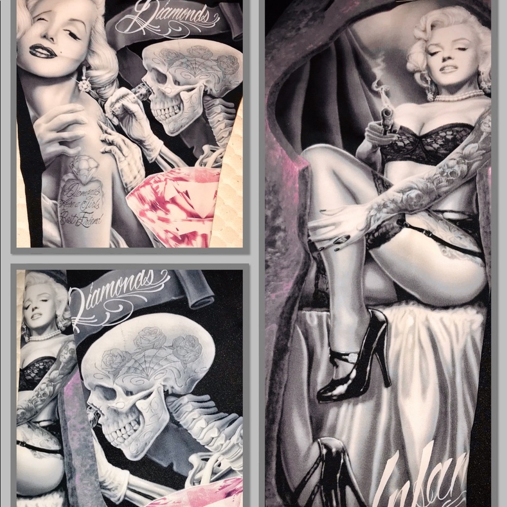 BRAND NEW MARILYN MONROE FLEECE LINED LEGGINGS 😍